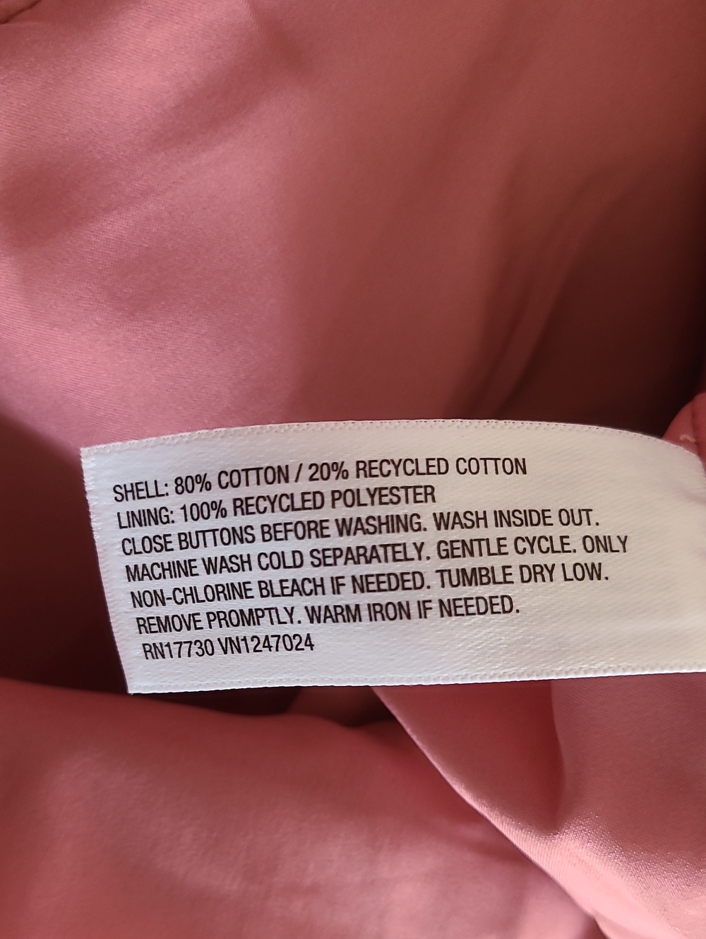 Rowing Blazers NEW Target Rose Pink Corduroy Double Breasted Jacket Large Coat - Picture 5 of 7